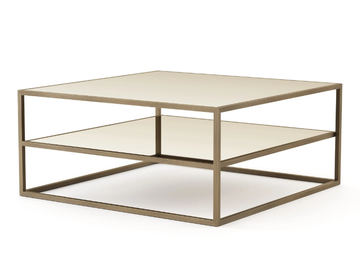 BRIDGE - Low square wooden coffee table by Stylish Club - view 2